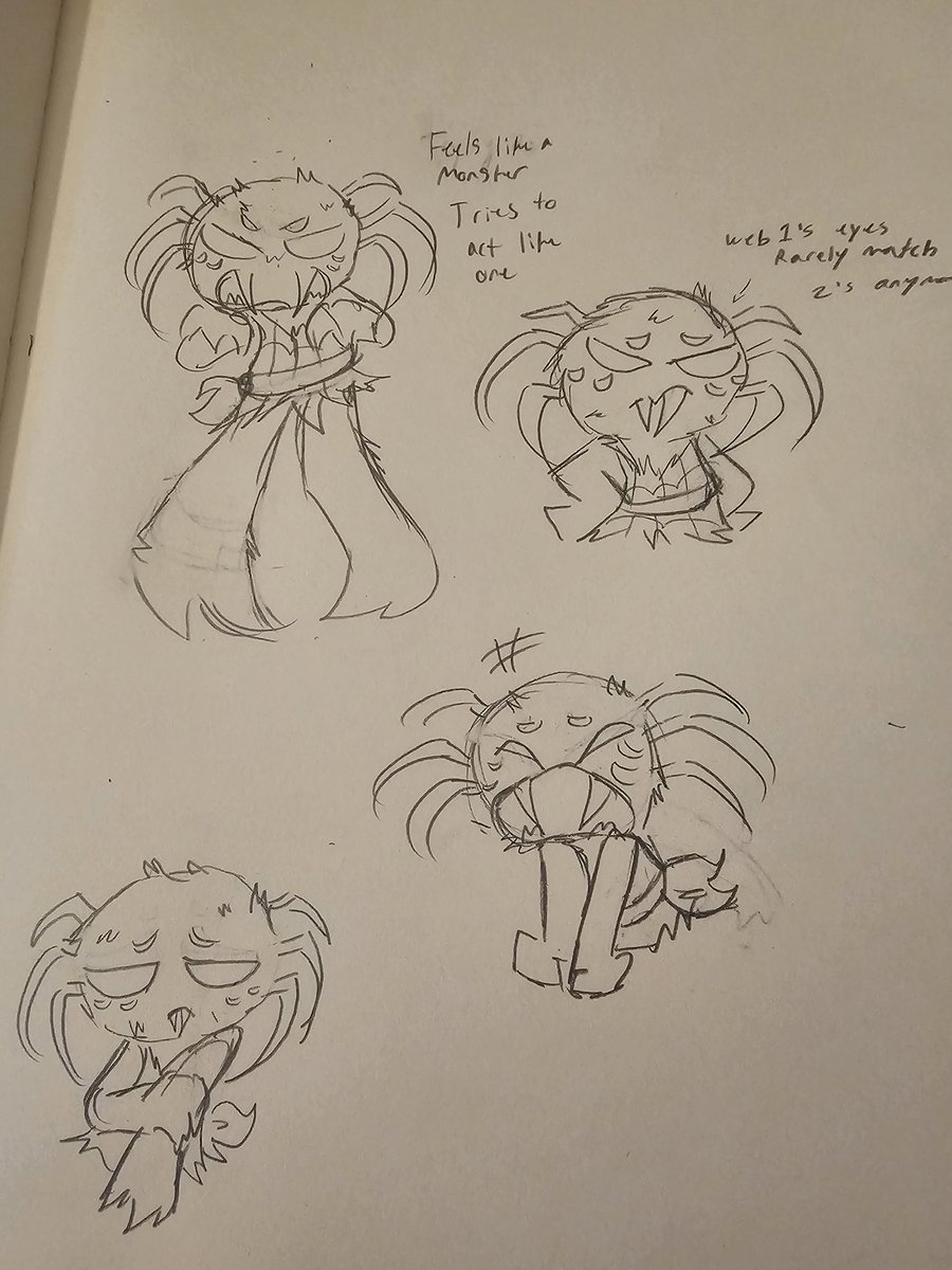 SweetstarSC's tweet image. Teen Webber + Adult Webber 
#dontstarve #Webberdst