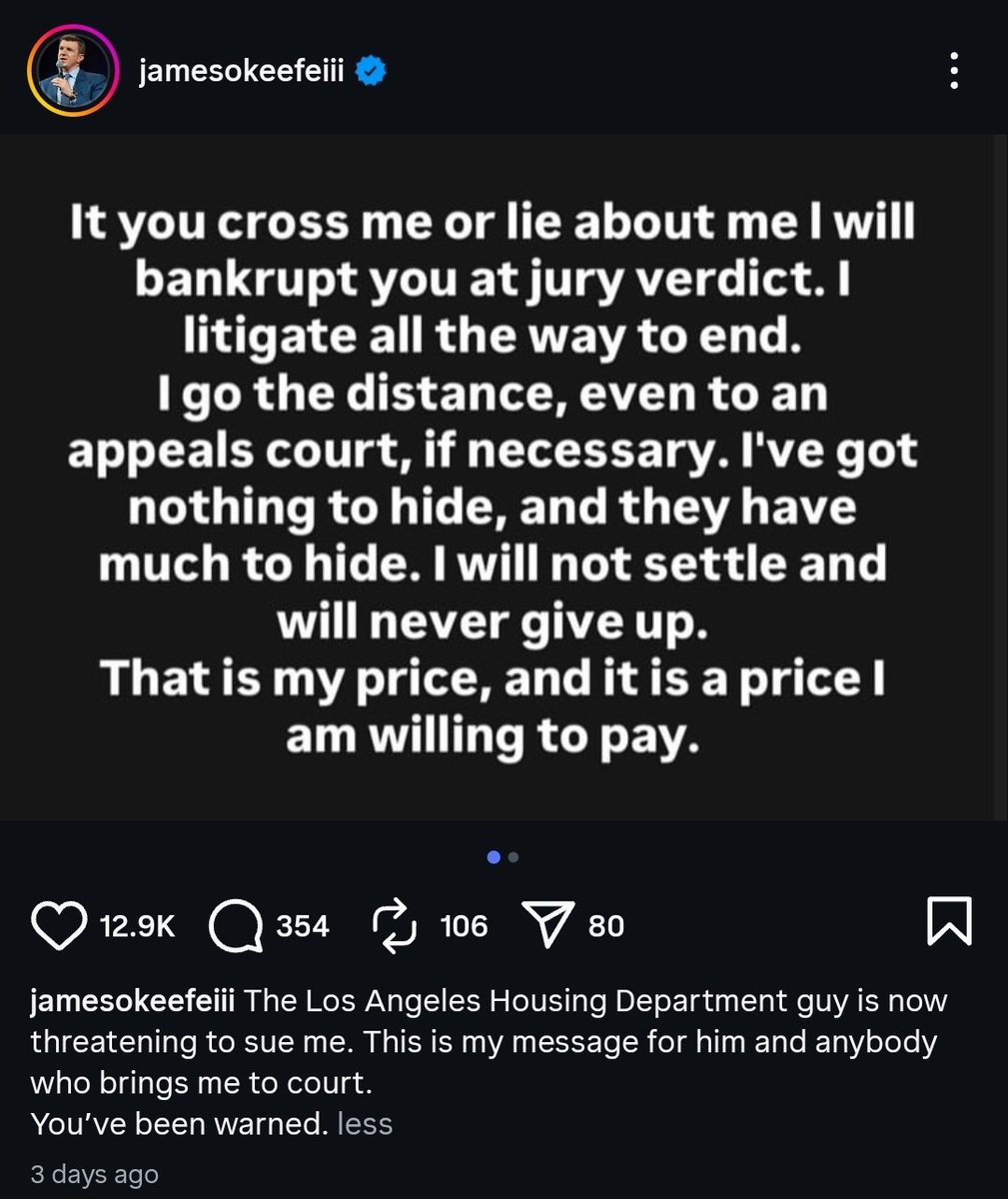 DevinDeCremer's tweet image. @JamesOKeefeIII needs to learn grammar. 🙄🤦‍♂️
But what do you expect from a #DeepState idiot.