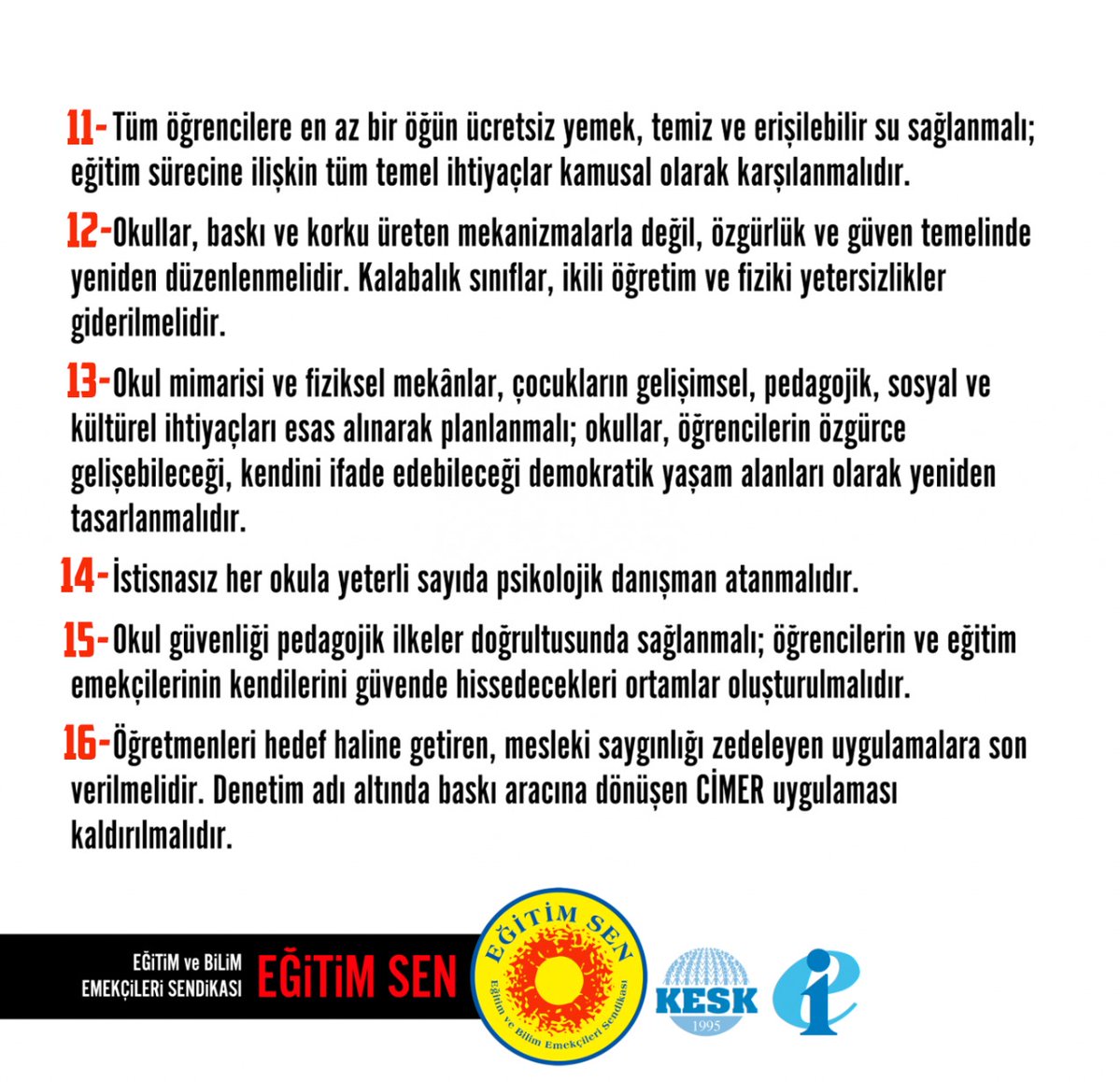 Eğitim Sen tweet media