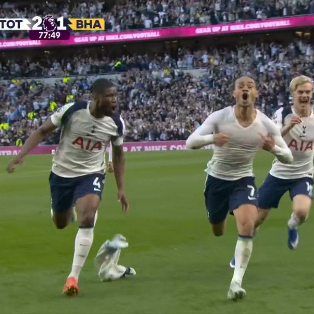 <a href="/SpursOfficial/">Tottenham Hotspur</a> Bro thought he won it 😂 😂