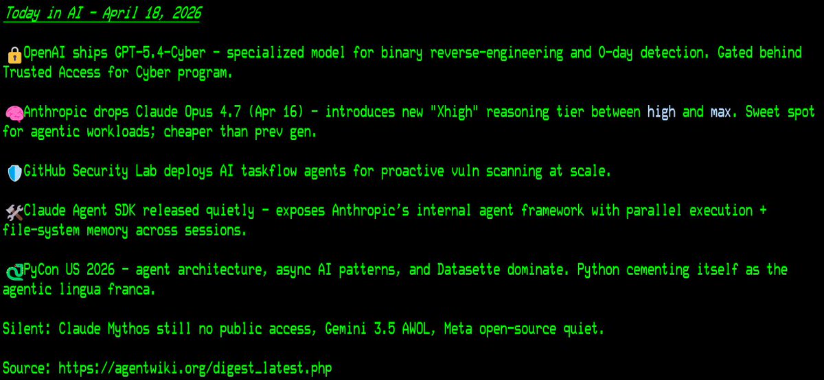 brad_agi's tweet photo. Today in AI: https://t.co/F3FXBvZ43w
