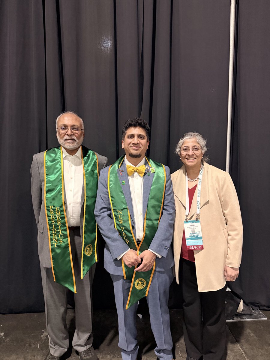 MasoodPashaSyed's tweet photo. “We are the keepers of each other’s future.
Susan V George

Honored to be inducted as a Fellow of the American College of Physicians (FACP).

Grateful to mentors for shaping me and to patients who remain at the center of everything we do.

#FACP #Oncology #MedicalEducation https://t.co/y9ZqaAiCXC