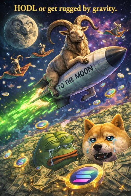 Ibex555's tweet image. HODL: Your gravity-defying moonshot is one epic hold away.
@Ibex555 #ToTheMoon #CryptoCommunity