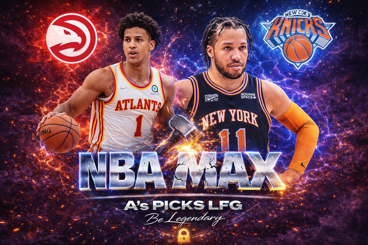 LIKE + RT FOR HAWKS VS. KNICKS MAX🔨🔨🔨🔨🔨 WINNER🫡

WILL SEND YOU THE PLAY WHEN DONE📲

LEGENDARY 11-3 (78%) MAX RUN🔥

LFGGGG