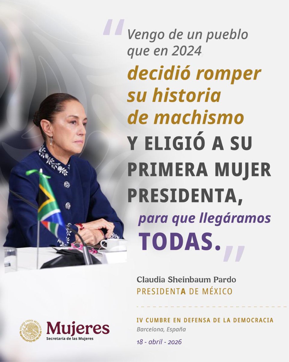 Secretaría de las Mujeres tweet media