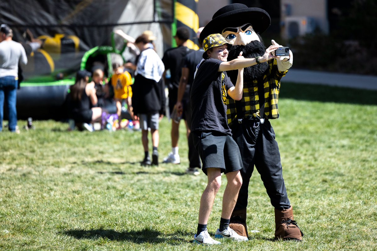 appstate's tweet image. A Saturday spent with #AppNation at The Rock is a Saturday well spent!