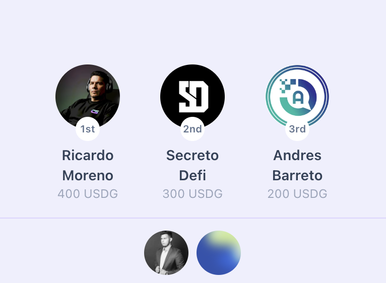 Más de 20 personas participaron por la oportunidad de ganar un bounty de LaFamilia.

La misión era clara: crear un hilo lo suficientemente atractivo como para impulsar registros al Solana Frontier Hackathon de Colosseum.

Después de revisar todas las propuestas, estos fueron los