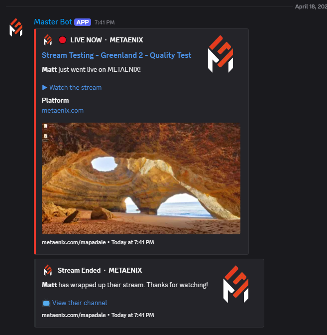 meta_enix's tweet image. We don’t just do streaming.

We do:
🔥 Discord integrations
🔥 Automation
🔥 Creator tools that make sense

#MetaEnix = everything in one place.

Power your community, with our @discord #tools