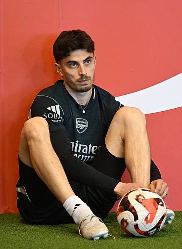 ArsenalBuzzCom's tweet image. 📸| Kai locked in! 💪 #afc