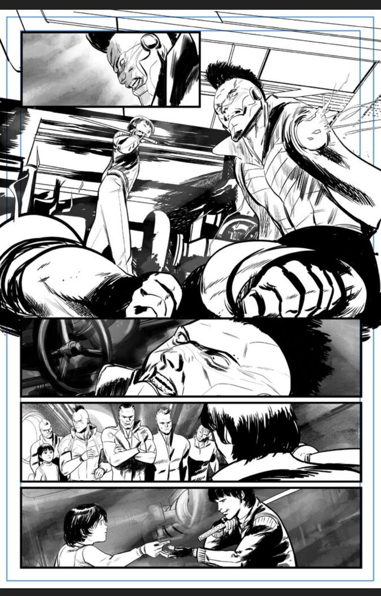 jordi_pz's tweet image. Cyberpunk story
 #scifi #cyberpunk #MakeComics #indiecomics