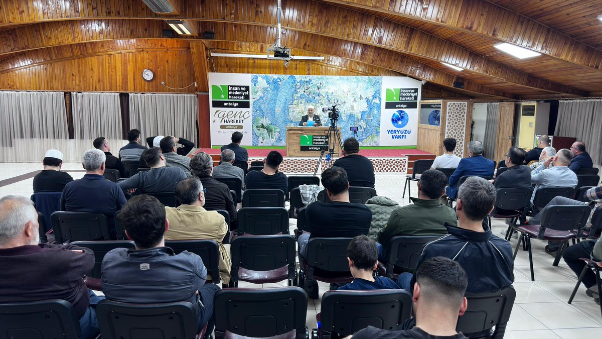 imhantalya's tweet photo. Eğitim Komisyonumuzun "Her Aya Bir Rehber" konferansları kapsamında, Osman MUSARA Hocamızın anlatımı ile, "Nefis Terbiyesi ve Gözyaşı" konulu konferans gerçekleştirildi.

@insanmedeniyet @imh_etkinlik @FaaliyetSayfasi https://t.co/elK0QinYCt