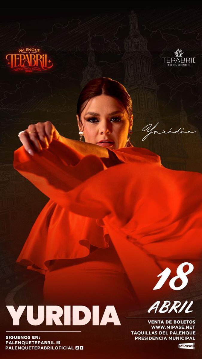 yuritaflowers's tweet photo. Oigan nos vemos en unas horas en en el #PalenqueTepabril 🤠🎤

👉🏻 https://t.co/l2tpOYJikT https://t.co/u0BbvWWeth
