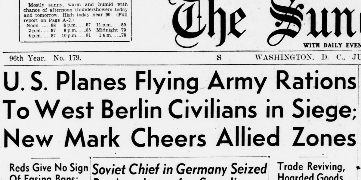 traffic.libsyn.com/yinhistory/EP0…
In another Universe: when the US asserted its global power, not through brute force, but pure ingenuity: the 1948 Berlin Blockade and Airlift
#history #US #BerlinBlockade