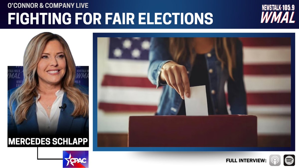 ICYMI: @MercedesSchlapp joined WMAL to discuss efforts to defeat Virginia Dems' gerrymandering scheme

FULL INTERVIEW: omny.fm/shows/oconnor-…