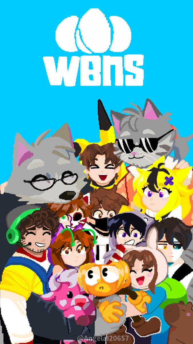 No pude decidirme en cual hacer, así que hice los dos

Suerte a todos!  
#WBNSArt