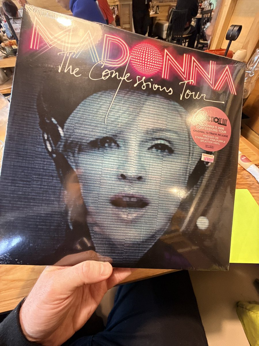 Got it! #rsd2026 @madonna #madonna
#recordstodeday