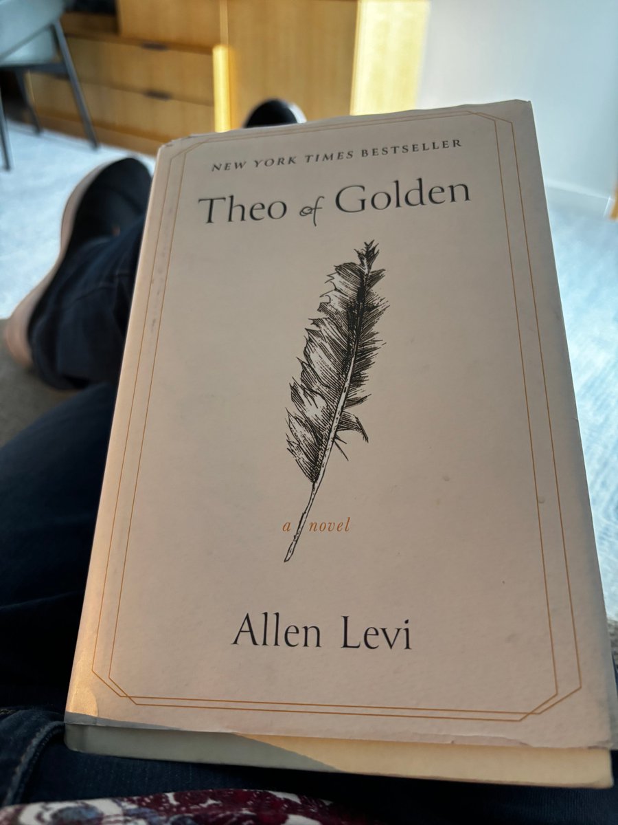 DoriJeanDill's tweet image. I’m #CurrentlyReading 'Theo of Golden'. It’s an unusual book that makes you think. Maybe we need to slow down and observe the people around us. Maybe we’re all capable of being a bit like Theo and searching for ways to help others. 🤝

#bookrecs #booktwitter #bookcommunity