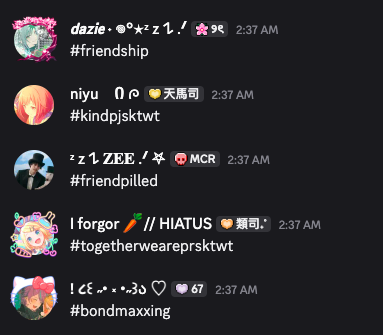 Hoshifer_1288's tweet image. when you're all friendship pilled
#friends #weareprsktwt #poweroffrienship