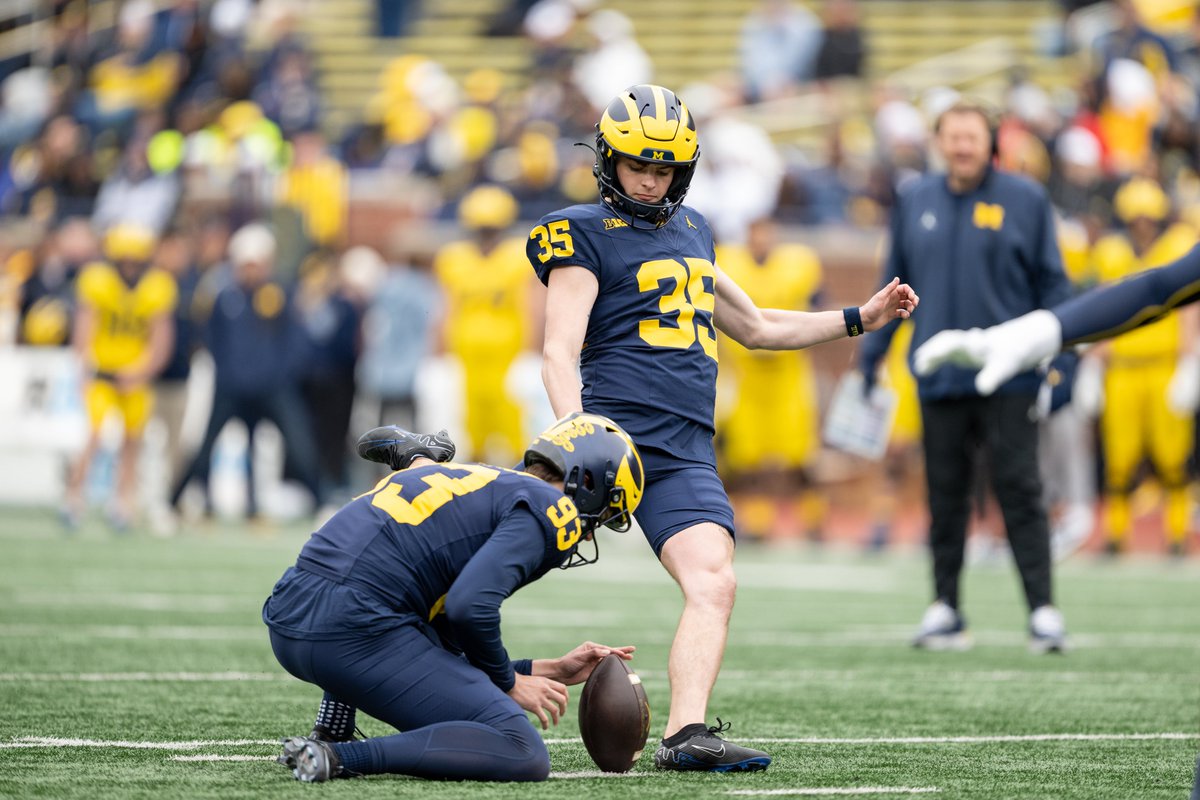 UMichFootball's tweet photo. Spring Game 2026 〽️ https://t.co/BpR4lEdZc6