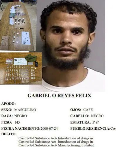 PONCENOTICIAS's tweet image. LE RADICAN CARGOS AL #GABRIEL DE CAGUAS POR ALEGADA POSESIÓN DE DROGAS 🥵 ❗ facebook.com/share/p/1Asab6…