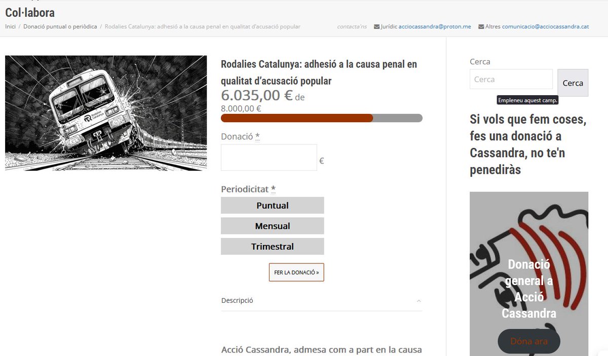 Acció Cassandra tweet media