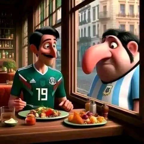 Es típico de tu gastronomía indio mugroso.