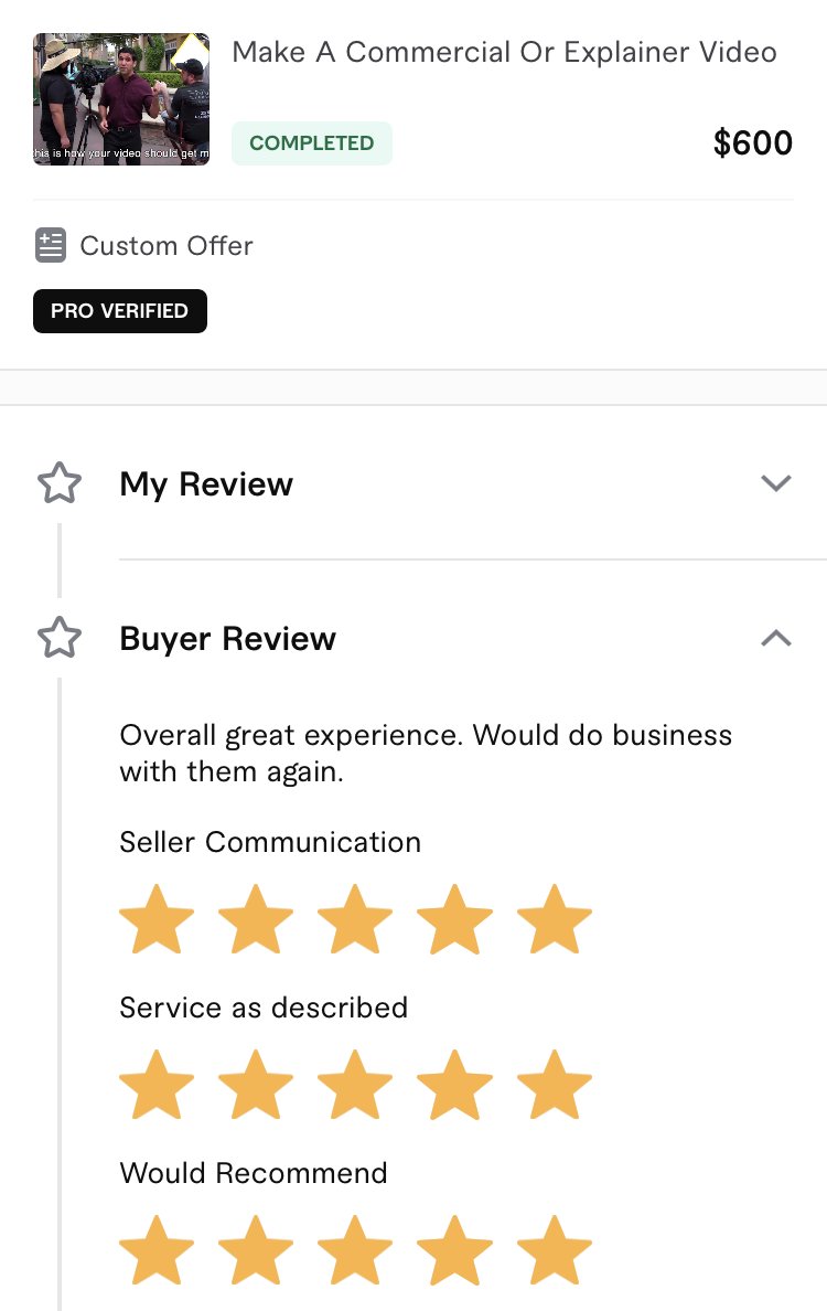 envy_mikevann's tweet image. Another thrilled client raves about our commercial video production! Ready to elevate your brand? Let’s create something amazing together. Visit nuel.ink/LrclF3. #VideoProduction #ClientSuccess #MadeOnFiverr