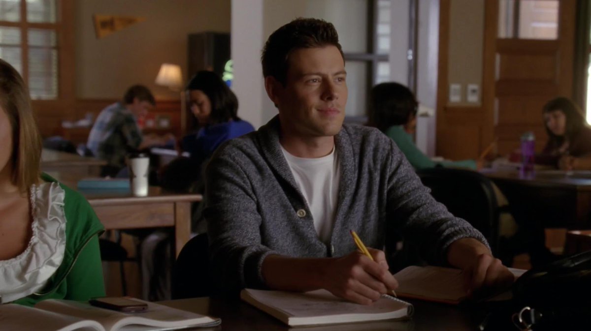 On this day in Glee tweet media