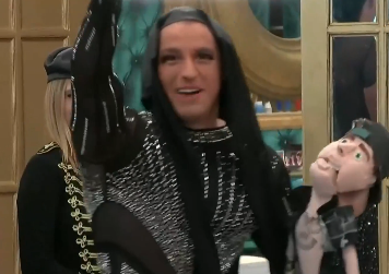 dios manu haciendo de la maciel.. grité #GranHermano