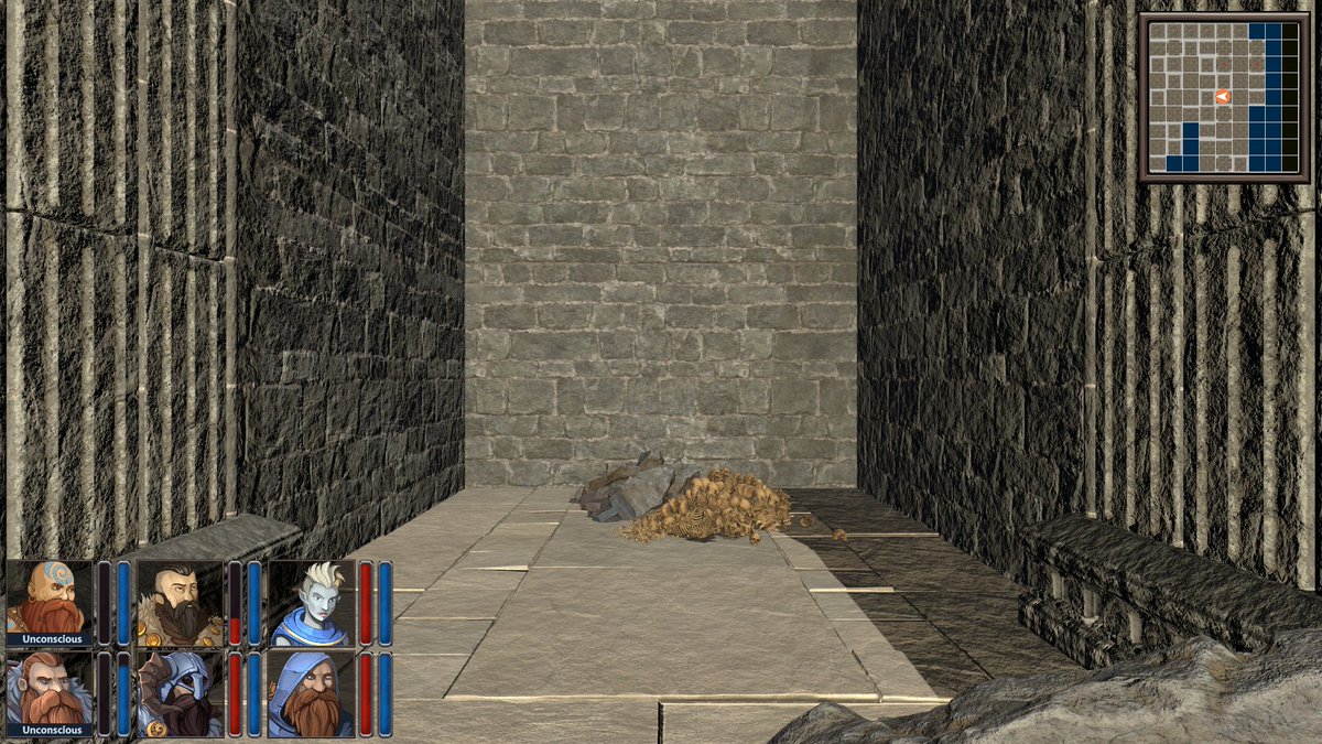 Dragon_Dropper's tweet image. Working on the Troll Fortress in Toward The Ice RPG. Don't mind the skulls, they're just decorative. No danger here. #gamedev #rpg #dungeoncrawler