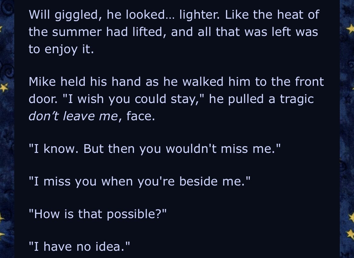 lumaxthewise's tweet image. JUST got together and mike is already clingy as fuck iktr #canon