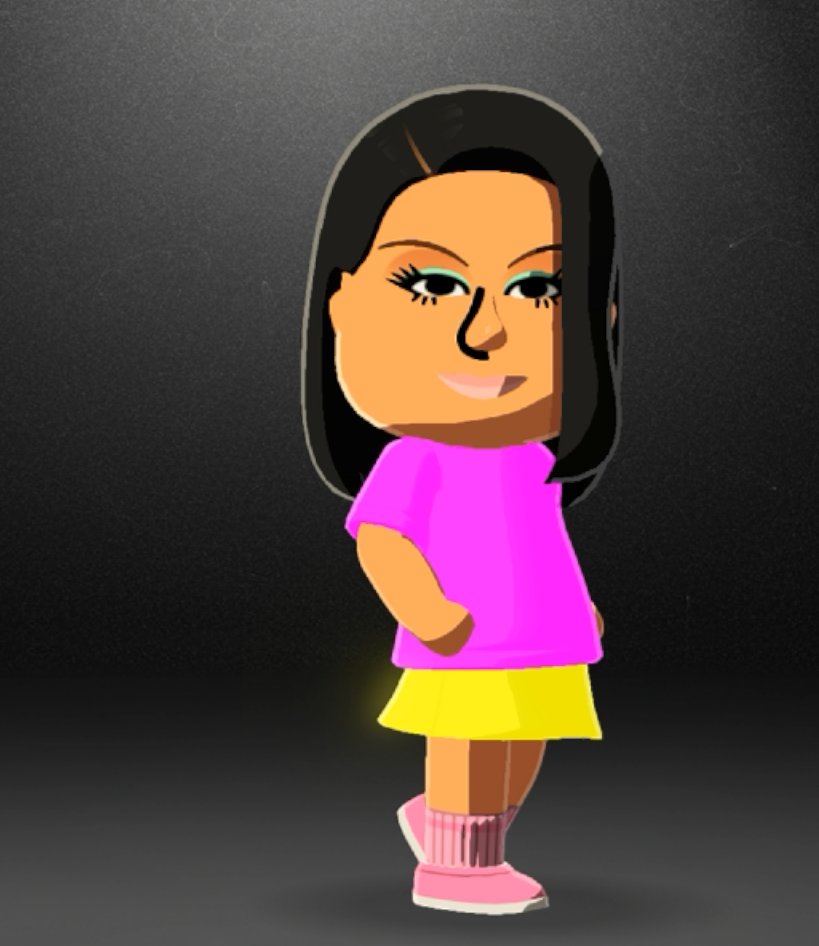 Elle est arriver comme un tank