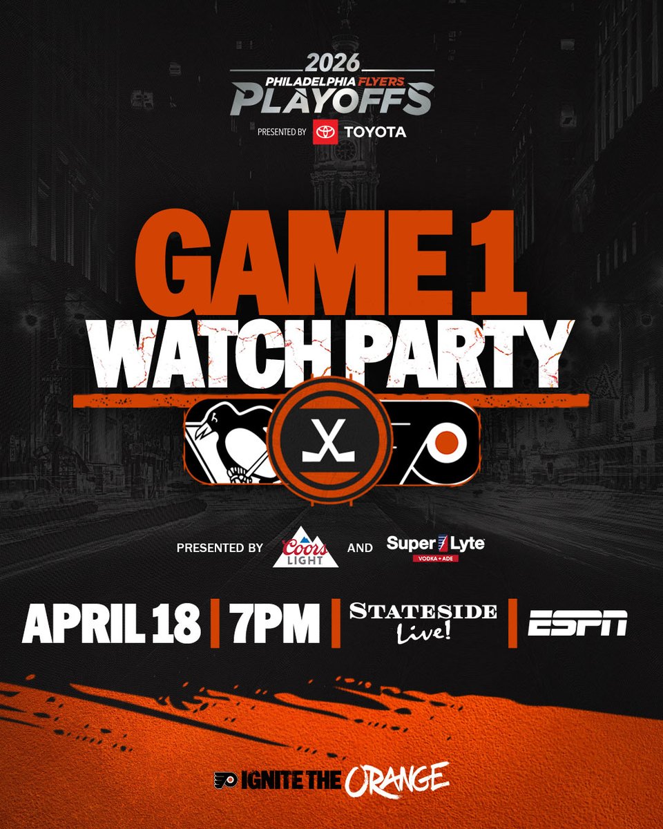 x - Philadelphia Flyers tweet media