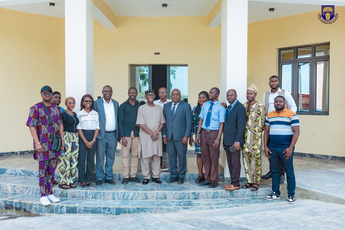 oau_cor's tweet image. On April 15 2026, the benefactor and OAU Excellence Awardee, Prof. Adegbulugbe paid a courtesy visit to our New Office. The new Offices are dedicated to grooming young talents for future impacts.

#research #cor #oau