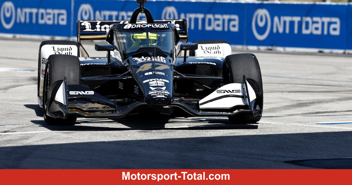 MST_USRacing's tweet image. IndyCar Long Beach 2026: Mick Schumacher im Reifenstapel #IndyCar #LongBeach #AGPLB !B mst.site/E5u59