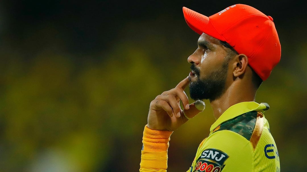 I know where all this hate is coming from..

CSK won the last two games &amp; Ruturaj has been doing a brilliant Captaincy so these agenda peddlers were not getting enough chances to troll Ruturaj &amp; were fuming from inside but they got what they wanted today.

PS- Nothing against