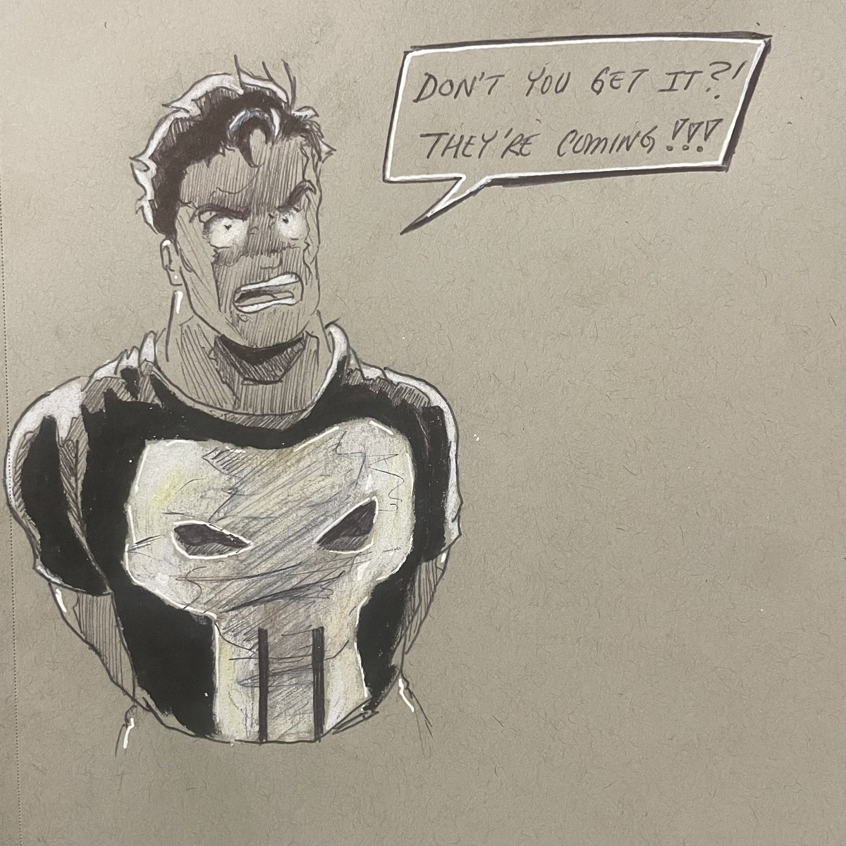 realwalkabout's tweet image. #thepunisher #frankcastle #marvel #anime