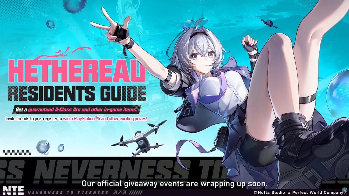 Neverness to Everness Launch Livestream Codes

- NTE0429
- NTENANALLYGO
- NTENOWTOENJOY

Enter the code in the game after the release (Valid until May 13)

#NevernesstoEverness #NTE
