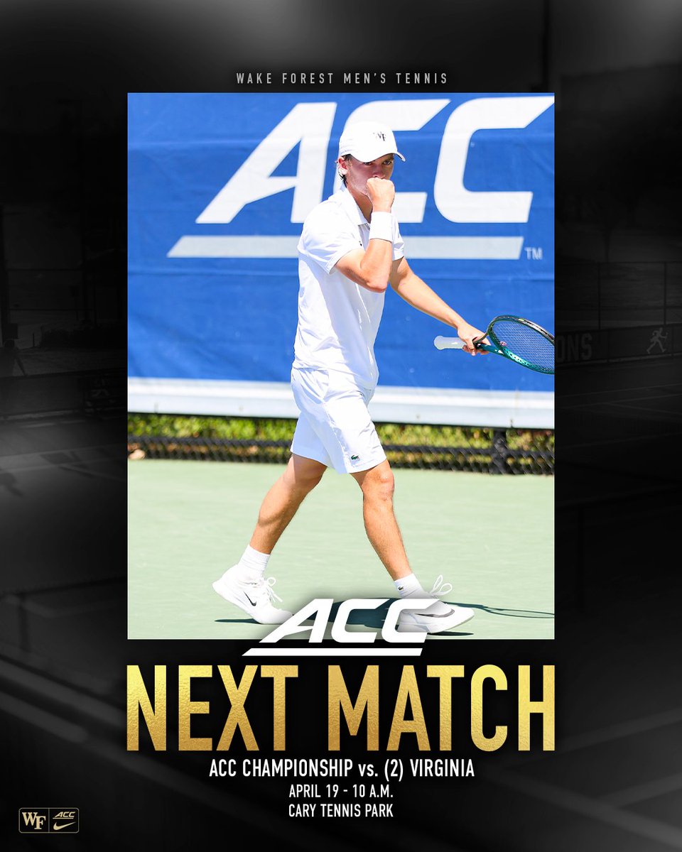 Wake Forest Men's Tennis tweet media