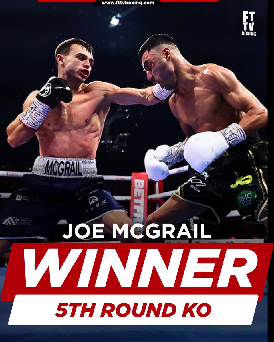 FTTVBoxing's tweet image. Joe McGrail knocks out Aaron Hayden to become the new BBBC Central Area Super Bantamweight Champion. 🥊🔥

#MatchroomBoxing #DAZNBoxing #LiverpoolBoxing #FightNight #Boxing #BoxingNews