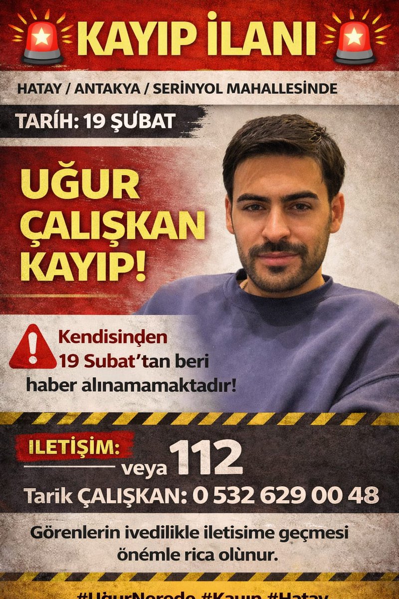 metin75703's tweet photo. Uğur Çalışkan 58 gündür kayıp neden bulunamıyor? Kayıp biri hafta geçmeden bulunuyorsa Uğur Çalışkan neden bulunamadı başına ne getirildi?? 
#UğurÇalışkanNerede
#UğurNerede 
#FBvRİZ 
#FBvÇRZ 
Fenerbahçe 
#SonDüdükÇocuklaraÇalmasın 
#SONDAKİKA https://t.co/xLCmseJaVs