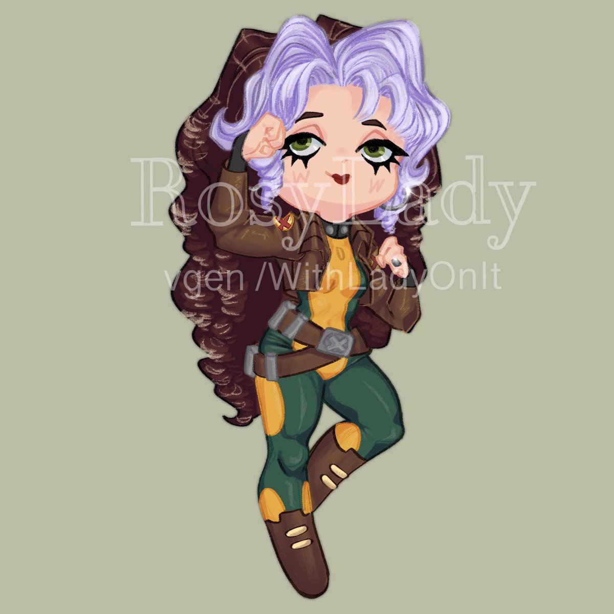 WithLadyOnIt's tweet image. chibi rogue!
♡
#MarvelRivals #rogue #xmen #fanart