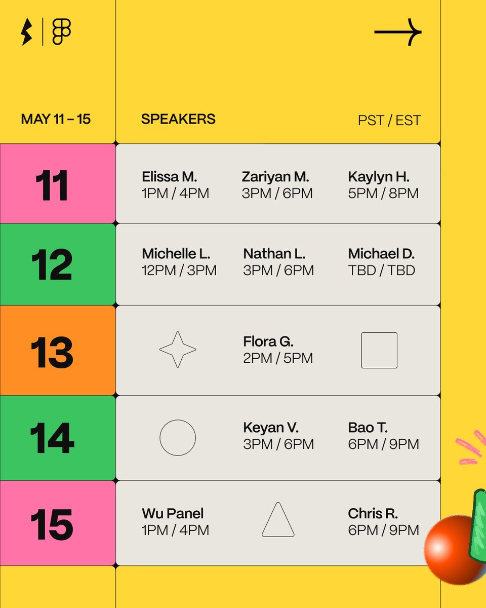 sfusurge's tweet photo. Learning is crucial for development. The lineup for SparkJam Learing Week is finally revealed ⚡️

All workshops and panels are hosted online. Register now: https://t.co/27iANJkE2C https://t.co/FTBzev4ty2