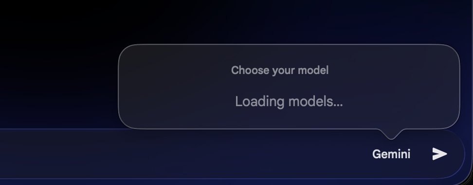zckrvls's tweet photo. @GeminiApp model selector is broken on Gemini on Mac. I am on macOS 26.4.1. https://t.co/leOfrpNUkg
