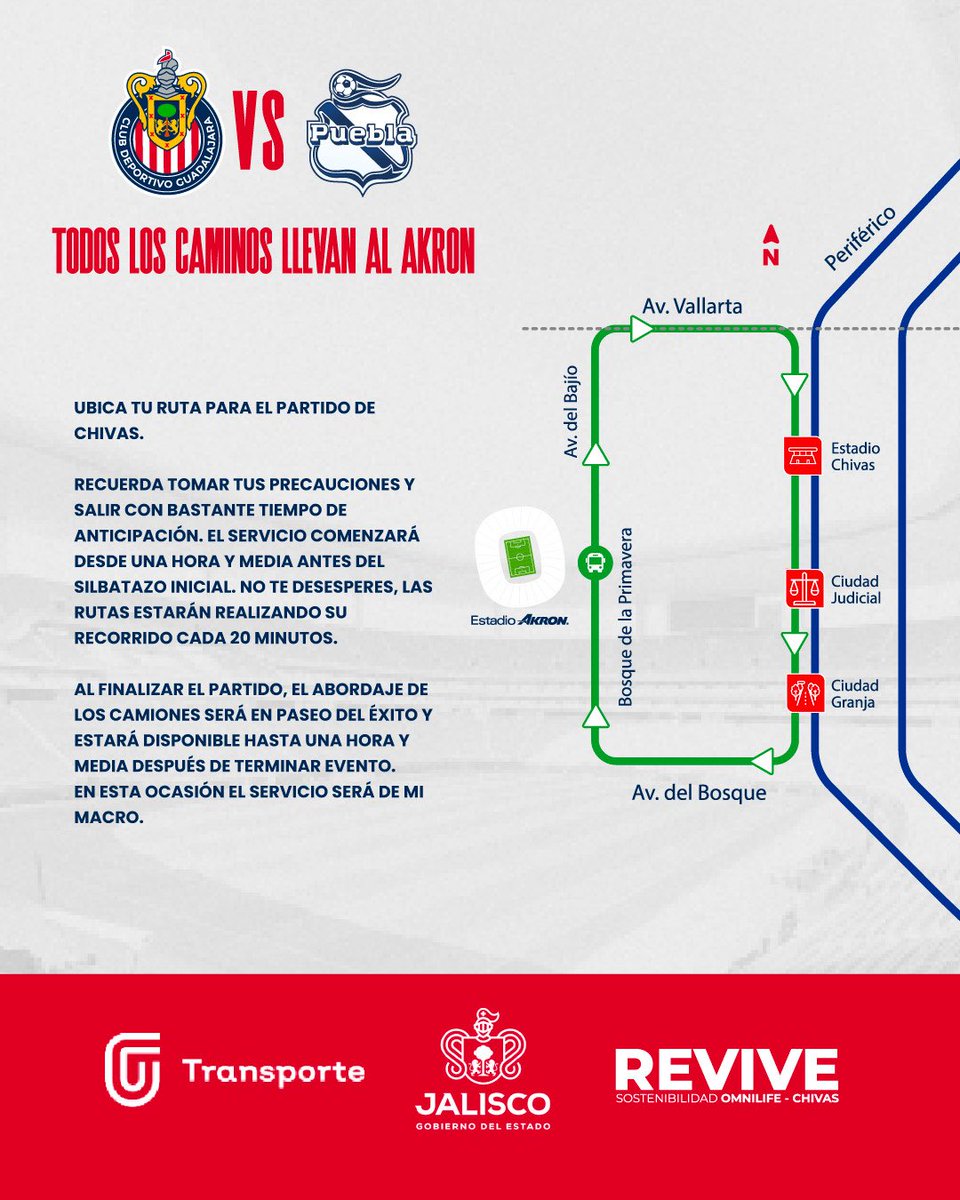 Estadio AKRON tweet media