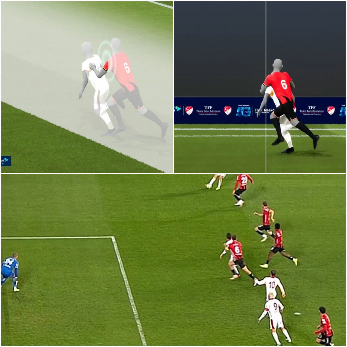 Çıkın hiç durmadan şimdi açıklama yapın, bu saçmalığa artık göz yummayın!!! Kaçıncı golümüz iptal edildi  <a href="/GalatasaraySK/">Galatasaray SK</a> tek dertleri malum takımı yarışta tutmak
Şaka gibi çektikleri çizgide ofsayt olmadığı görülüyor ona rahmet gol iptal
 #GBvGS