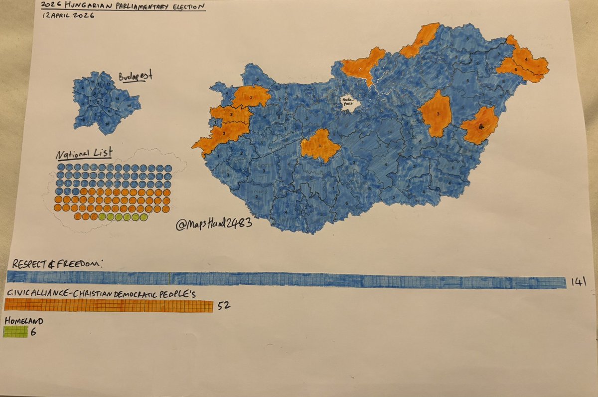 Hand-Coloured Election Maps tweet media