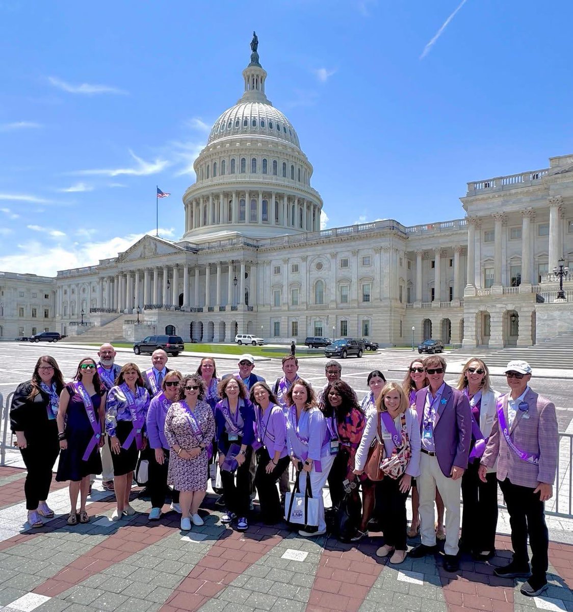 Thank you to all those who advocated for the 210,500 North Carolinians living with Alzheimer’s this week. Together, we are making our voices heard and moving the fight to #ENDALZ forward.
