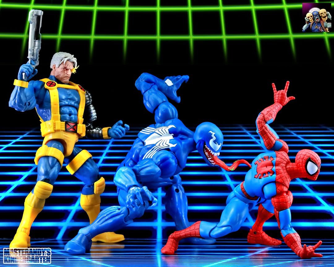 ActionActionFig's tweet image. MvC2 Team - Spider-Man, Venom, and Cable!

PC - @masterandys.kindergarten IG

#ActionFigure #Marvel