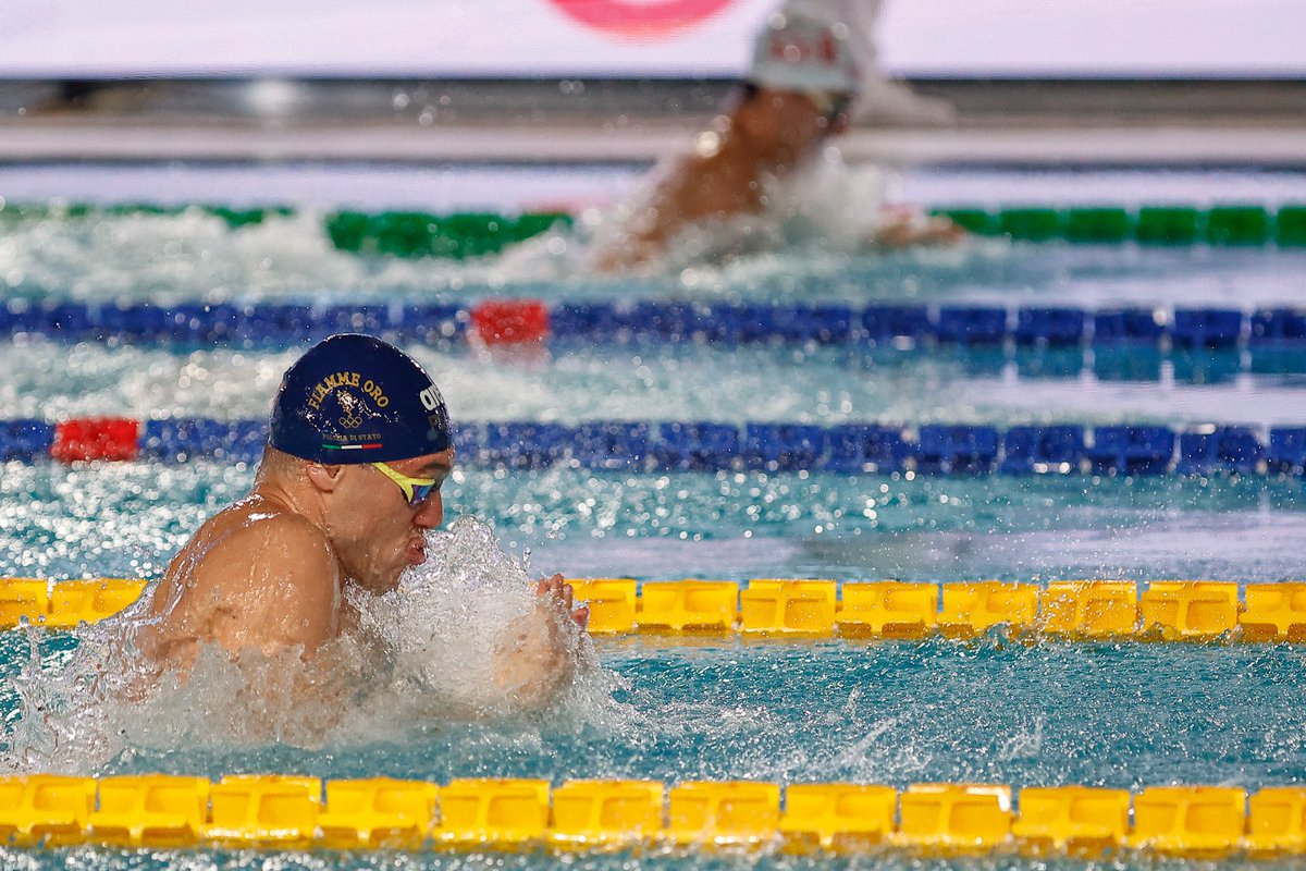 DA OASPORT - #Nuoto #CampionatiItalianinuoto2026 #FlavioMangiamele Ancora Cerasuolo nei 50 rana! Pass e miglior prestazione al mondo stagionale: Titolo italiano e pass per gli Europei di Parigi per Simone Cerasuolo nei 50 rana! Il campione del mondo si… oasport.it/2026/04/ancora…